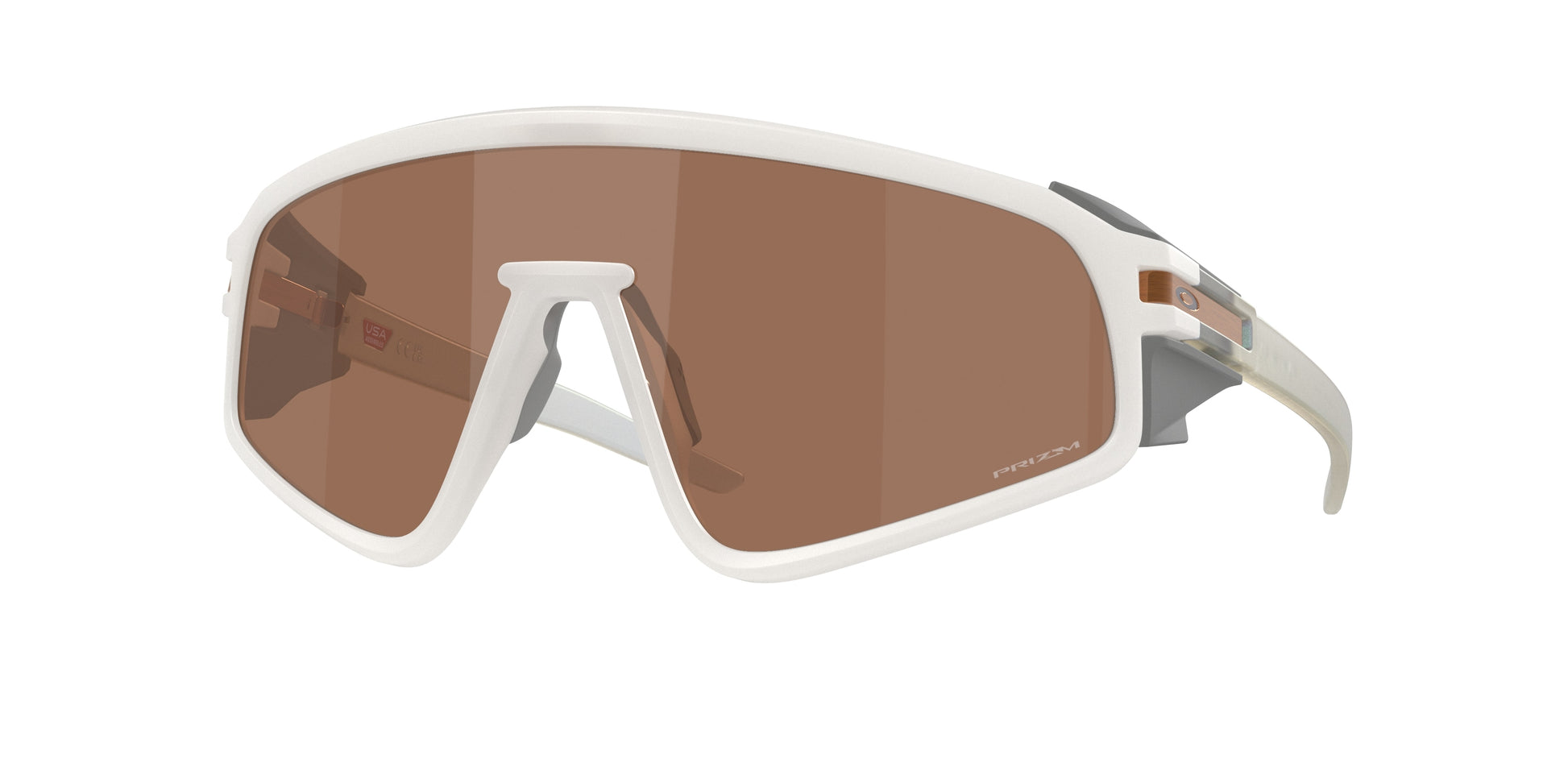 Oakley LATCH PANEL OO9404 Shield Sunglasses  940421-Matte Vapor 36-126-135 - Color Map White