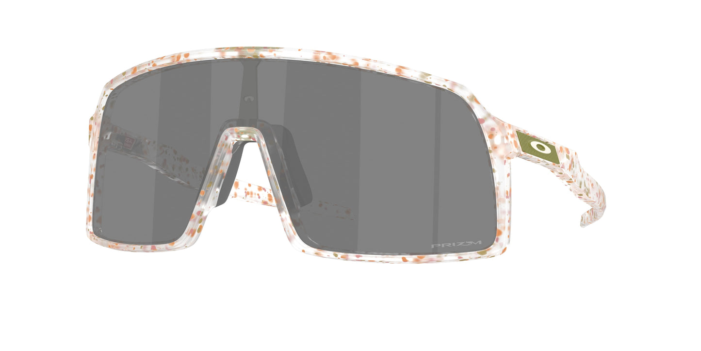 Oakley SUTRO (A) OO9406A Shield Sunglasses  940656-Matte Clear Terrazzo 60-140-137 - Color Map Clear
