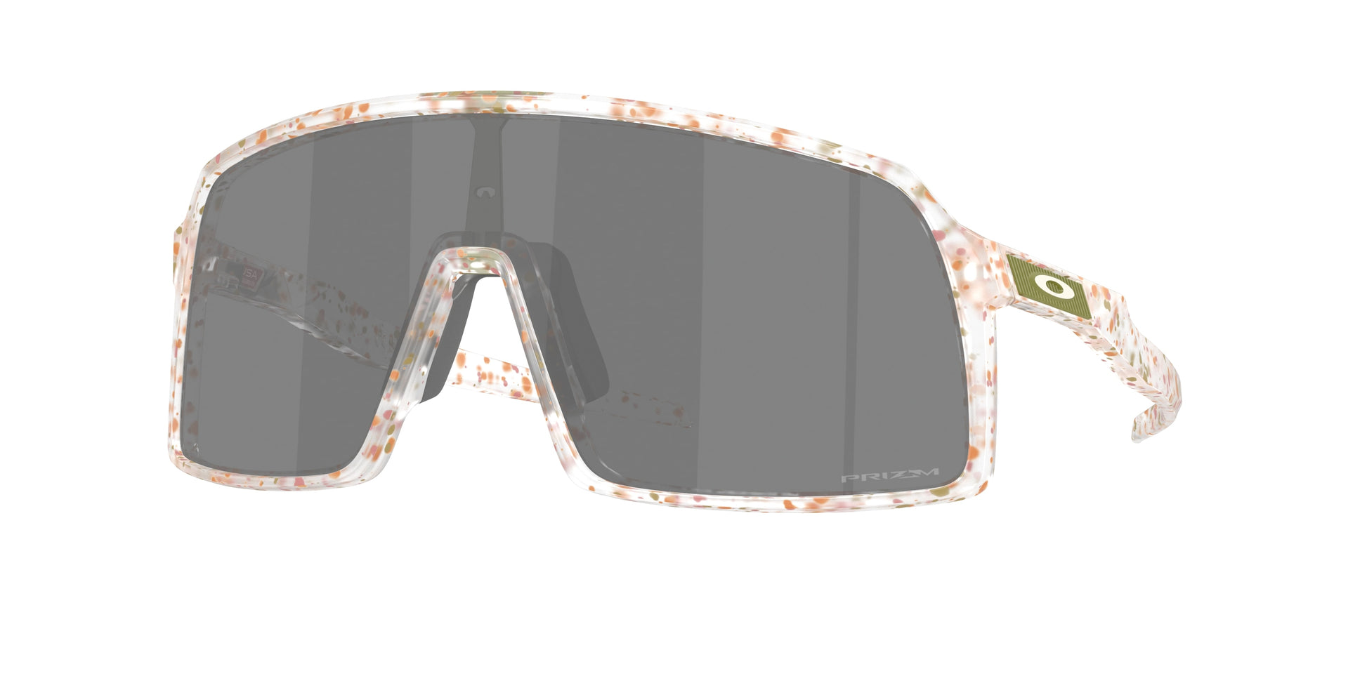 Oakley SUTRO (A) OO9406A Shield Sunglasses  940656-Matte Clear Terrazzo 60-140-137 - Color Map Clear