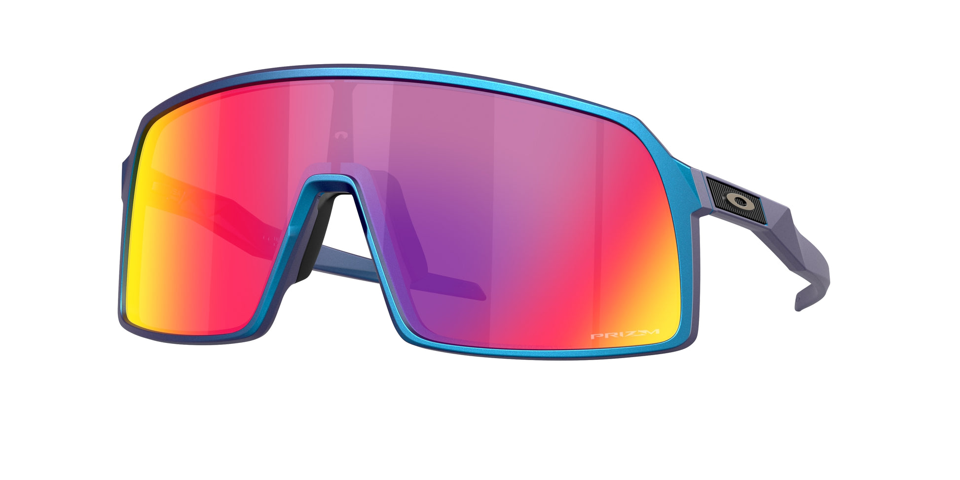 Oakley SUTRO OO9406 Shield Sunglasses  9406C1-Matte Cyan/Blue Colorshift 60-140-137 - Color Map Blue
