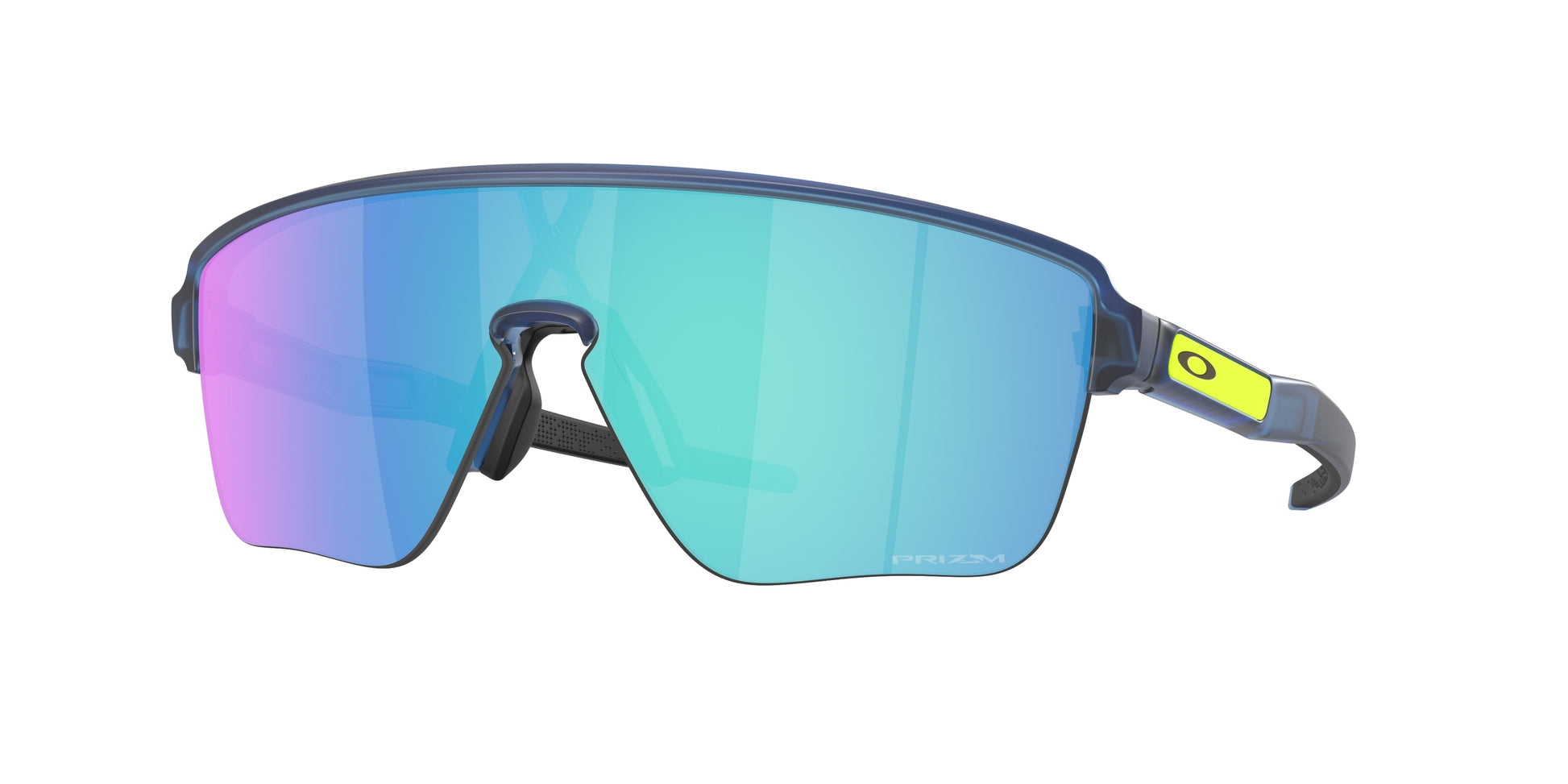 Oakley CORRIDOR SQ OO9415 Rectangle Sunglasses  941502-Matte Transparent Blue 42-140-142 - Color Map Blue