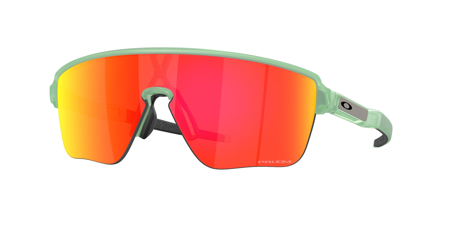 Oakley CORRIDOR SQ OO9415 Rectangle Sunglasses  941506-Matte Transparent Jade 42-140-142 - Color Map Green