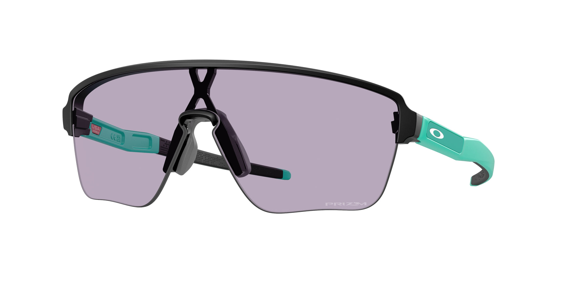 Oakley CORRIDOR SQ OO9415 Rectangle Sunglasses  941507-Matte Black 42-140-142 - Color Map Black