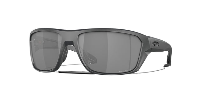 Oakley SPLIT SHOT OO9416 Rectangle Sunglasses  941602-Matte Carbon 64-132-17 - Color Map Grey