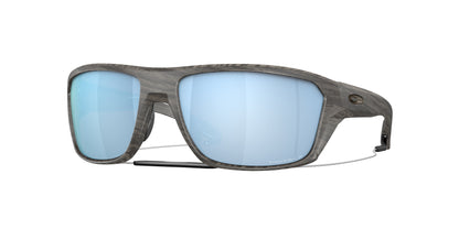 Oakley SPLIT SHOT OO9416 Rectangle Sunglasses  941616-Woodgrain 64-132-17 - Color Map Grey