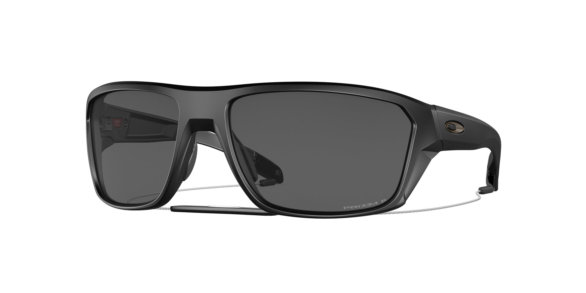 Oakley SPLIT SHOT OO9416 Rectangle Sunglasses  941624-Matte Black 64-132-17 - Color Map Black