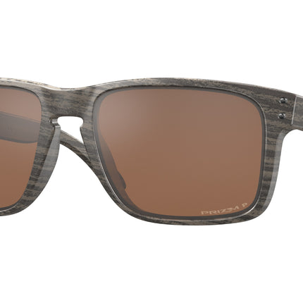 Oakley HOLBROOK XL OO9417 Square Sunglasses  941706-Woodgrain 59-137-18 - Color Map Grey