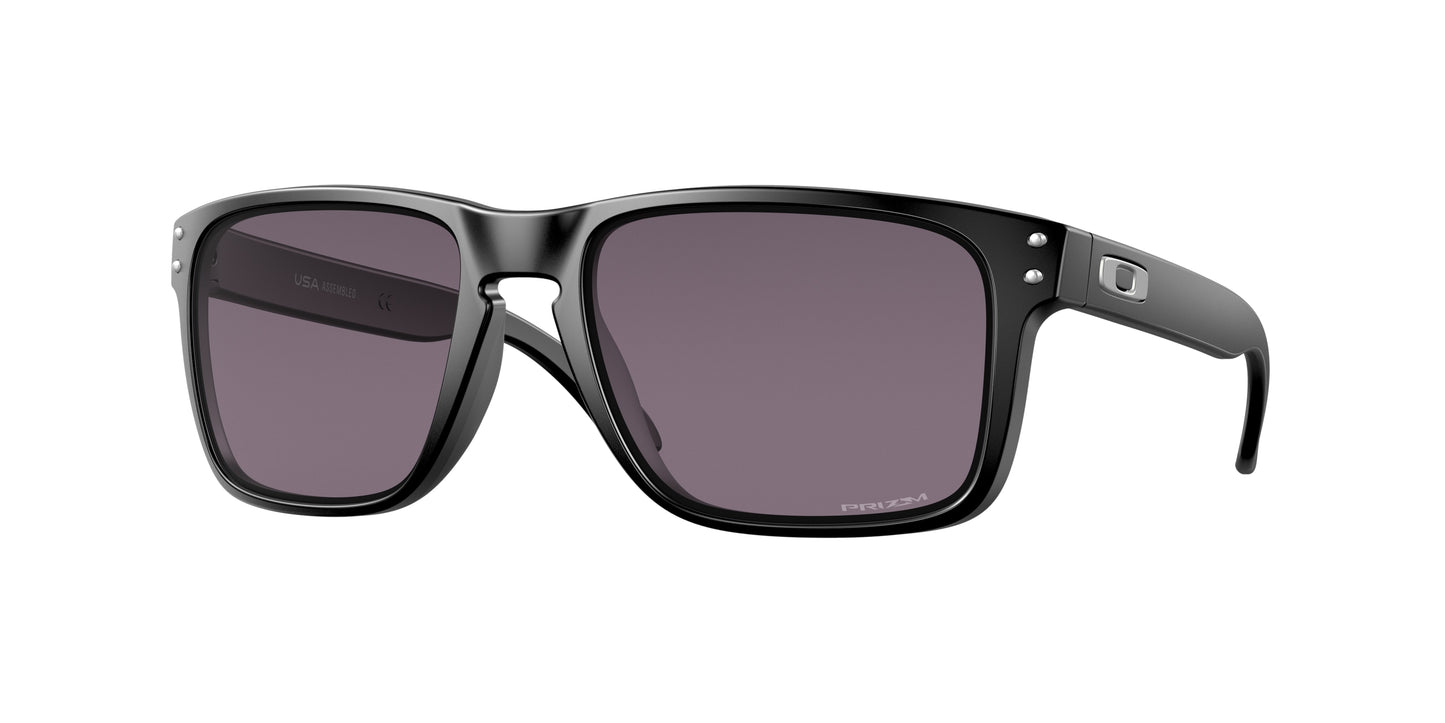 Oakley HOLBROOK XL OO9417 Square Sunglasses  941722-Matte Black 59-137-18 - Color Map Black