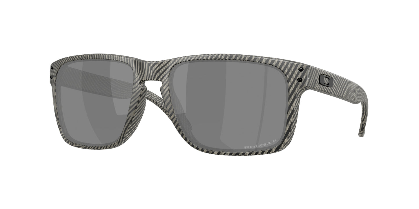 Oakley HOLBROOK XL OO9417 Square Sunglasses  941750-Matte Grey Ink Fingerprint 59-137-18 - Color Map Black