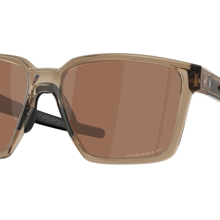 Oakley ACTUATOR SQ OO9430 Rectangle Sunglasses  943004-Brown Smoke 57-146-16 - Color Map Brown