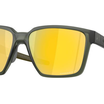 Oakley ACTUATOR SQ OO9430 Rectangle Sunglasses  943006-Matte Olive Ink 57-146-16 - Color Map Green