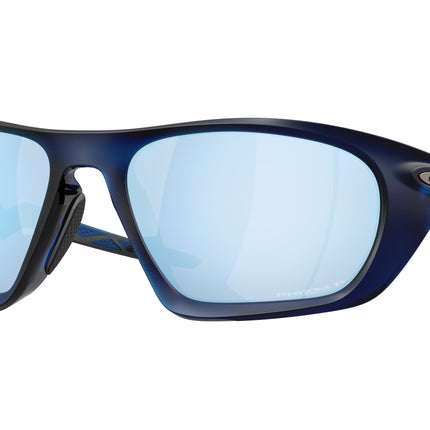 Oakley LATERALIS OO9431 Rectangle Sunglasses  943103-Matte Transparent Blue 60-126-19 - Color Map Blue