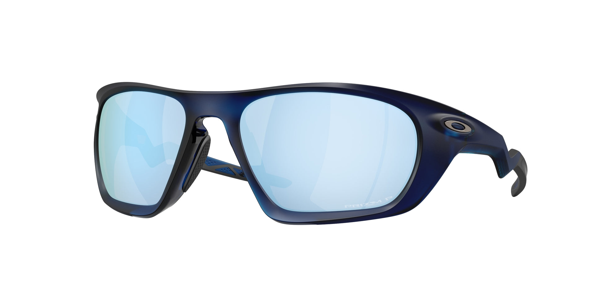 Oakley LATERALIS OO9431 Rectangle Sunglasses  943103-Matte Transparent Blue 60-126-19 - Color Map Blue
