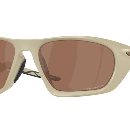 Oakley LATERALIS OO9431 Rectangle Sunglasses  943105-Matte Sand 60-126-19 - Color Map Beige