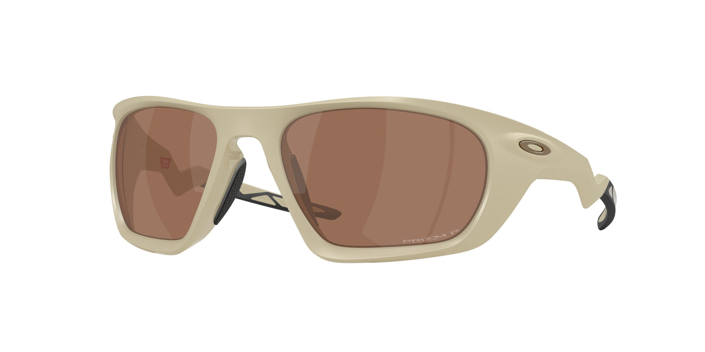 Oakley LATERALIS OO9431 Rectangle Sunglasses  943105-Matte Sand 60-126-19 - Color Map Beige