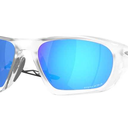 Oakley LATERALIS OO9431 Rectangle Sunglasses  943106-Matte Clear 60-126-19 - Color Map Transparent