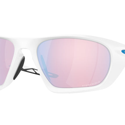 Oakley LATERALIS OO9431 Rectangle Sunglasses  943109-Matte White 60-126-19 - Color Map White