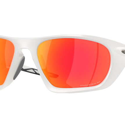 Oakley LATERALIS OO9431 Rectangle Sunglasses  943110-Matte Vapor 60-126-19 - Color Map White