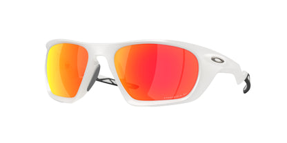 Oakley LATERALIS OO9431 Rectangle Sunglasses  943110-Matte Vapor 60-126-19 - Color Map White