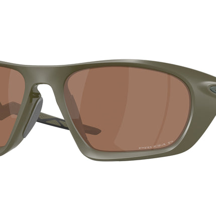 Oakley LATERALIS OO9431 Rectangle Sunglasses  943111-Matte Moss 60-126-19 - Color Map Green