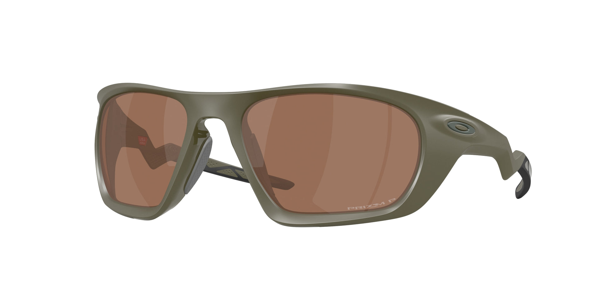 Oakley LATERALIS OO9431 Rectangle Sunglasses  943111-Matte Moss 60-126-19 - Color Map Green