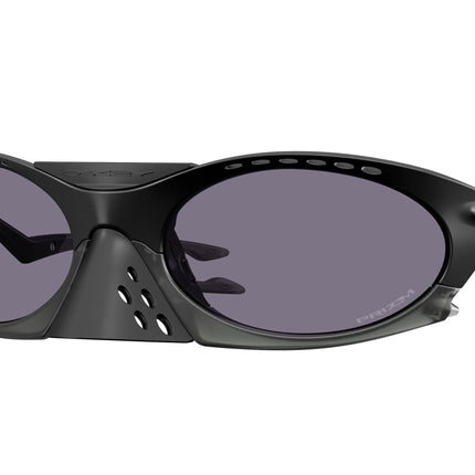 Oakley PLANTARIS OO9437 Oval Sunglasses  943701-Matte Black 63-126-19 - Color Map Black