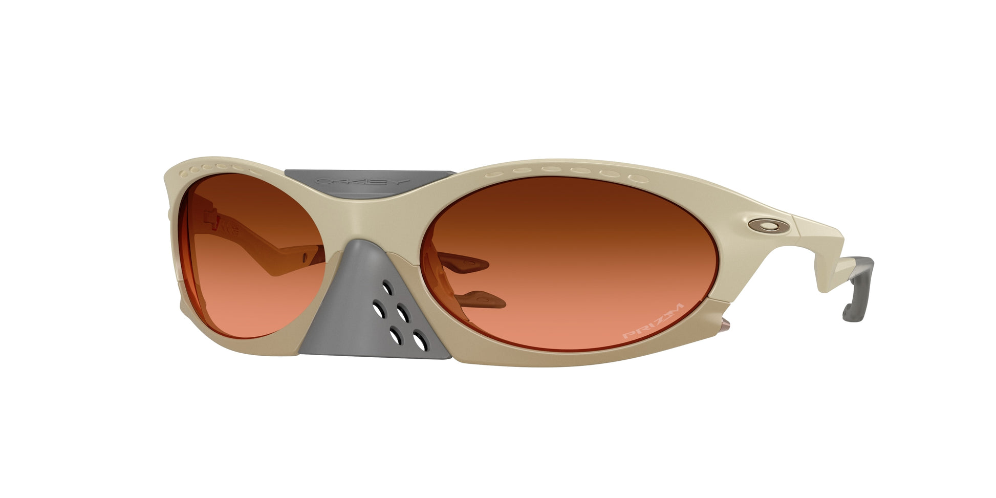 Oakley PLANTARIS OO9437 Oval Sunglasses  943702-Matte Sand 63-126-19 - Color Map Beige