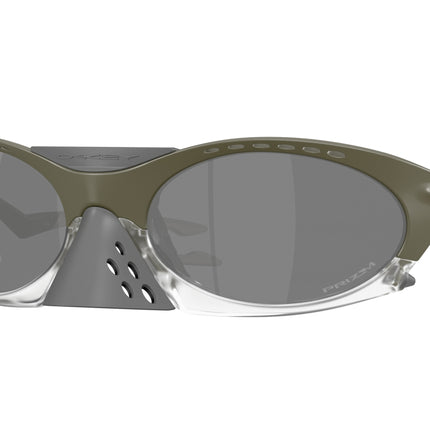 Oakley PLANTARIS OO9437 Oval Sunglasses  943707-Matte Moss Green 63-126-19 - Color Map Green