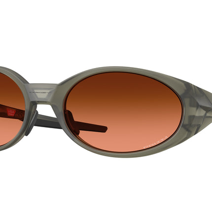 Oakley EYEJACKET REDUX OO9438 Rectangle Sunglasses  943826-Matte Olive Ink 58-137-19 - Color Map Green