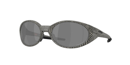 Oakley EYEJACKET REDUX OO9438 Rectangle Sunglasses  943827-Matte Grey Ink Fingerprint 58-137-19 - Color Map Black