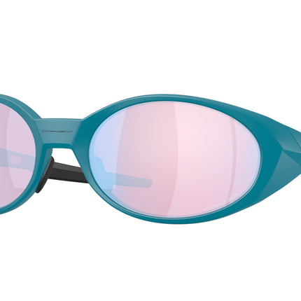 Oakley EYEJACKET REDUX OO9438 Rectangle Sunglasses  943830-Matte Balsam 58-137-19 - Color Map Blue