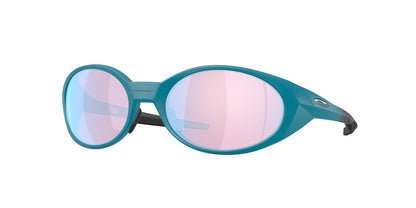 Oakley EYEJACKET REDUX OO9438 Rectangle Sunglasses  943830-Matte Balsam 58-137-19 - Color Map Blue