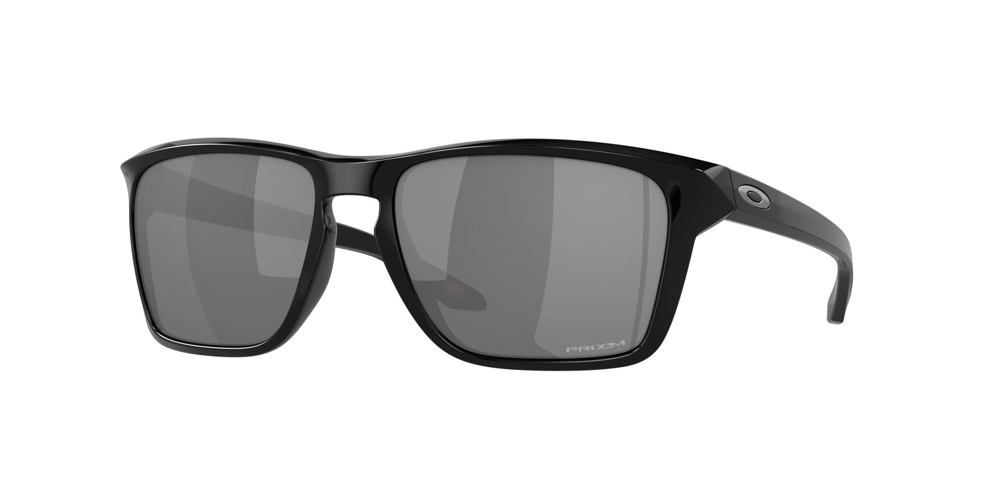 Oakley SYLAS (A) OO9448F Rectangle Sunglasses  944805-Polished Black 58-139-16 - Color Map Black