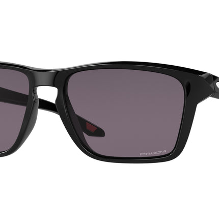 Oakley SYLAS OO9448 Rectangle Sunglasses  944801-Polished Black 57-142-17 - Color Map Black