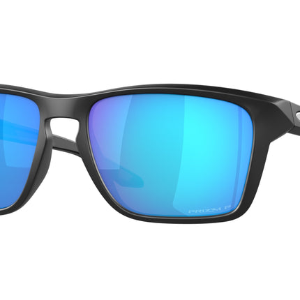 Oakley SYLAS OO9448 Rectangle Sunglasses  944812-Matte Black 57-142-17 - Color Map Black