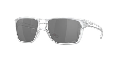 Oakley SYLAS OO9448 Rectangle Sunglasses  944829-Polished Clear 57-142-17 - Color Map Transparent