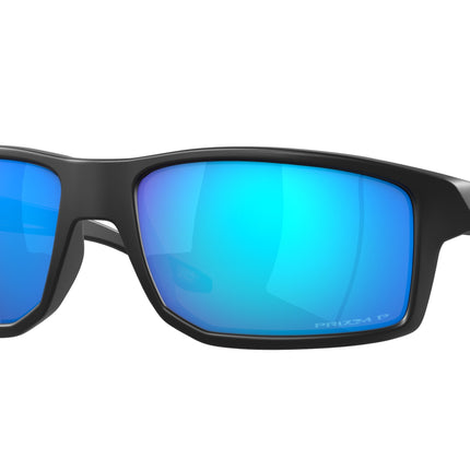 Oakley GIBSTON OO9449 Rectangle Sunglasses  944912-Matte Black 61-132-17 - Color Map Black