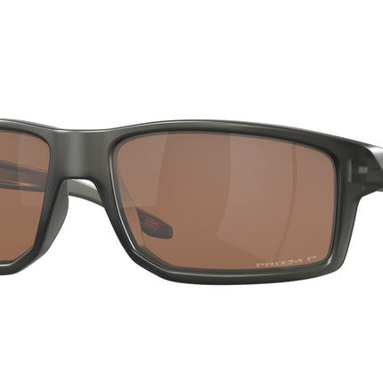 Oakley GIBSTON OO9449 Rectangle Sunglasses  944924-Matte Grey Smoke 61-132-17 - Color Map Grey