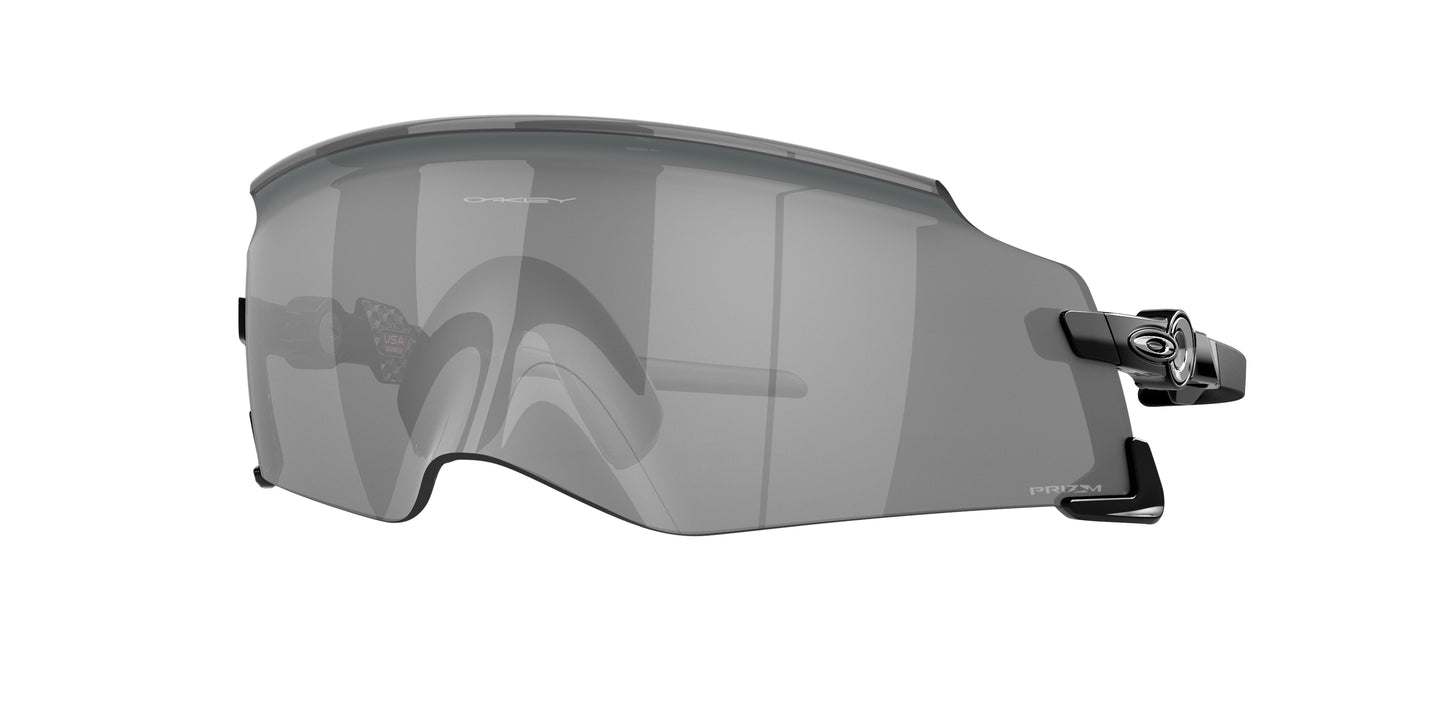 Oakley OAKLEY KATO OO9455M Shield Sunglasses  945501-Polished Black 49-136-149 - Color Map Black