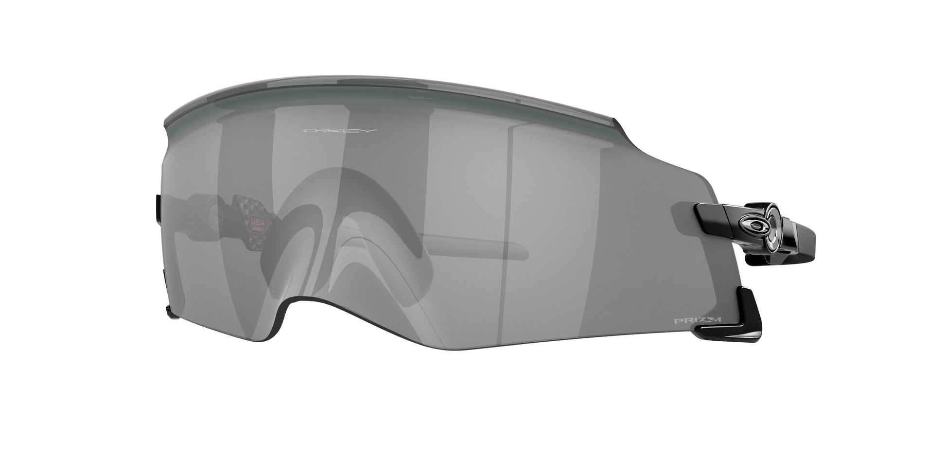 Oakley OAKLEY KATO OO9455M Shield Sunglasses  945501-Polished Black 49-136-149 - Color Map Black
