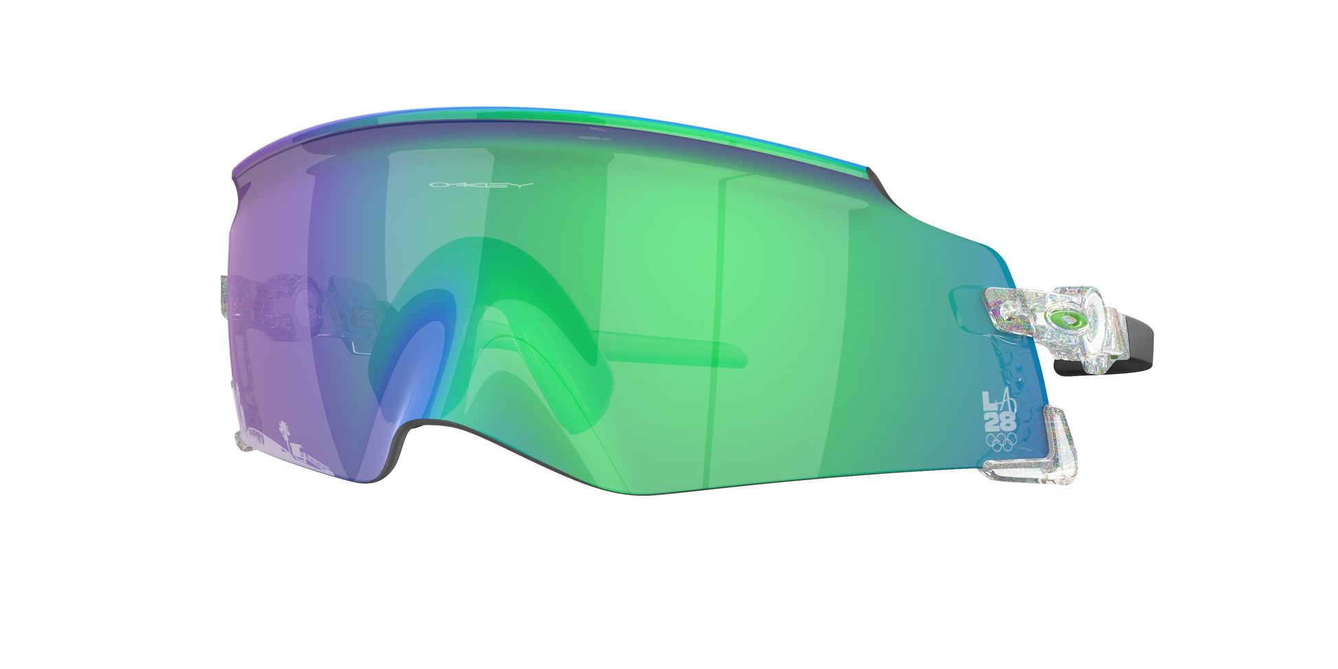 Oakley OAKLEY KATO OO9455M Shield Sunglasses  945531-Moon Dust 49-136-149 - Color Map Transparent