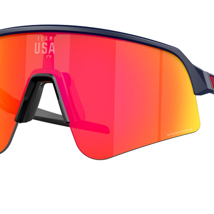 Oakley SUTRO LITE SWEEP OO9465 Shield Sunglasses  946525-Matte Navy 39-138-139 - Color Map Blue