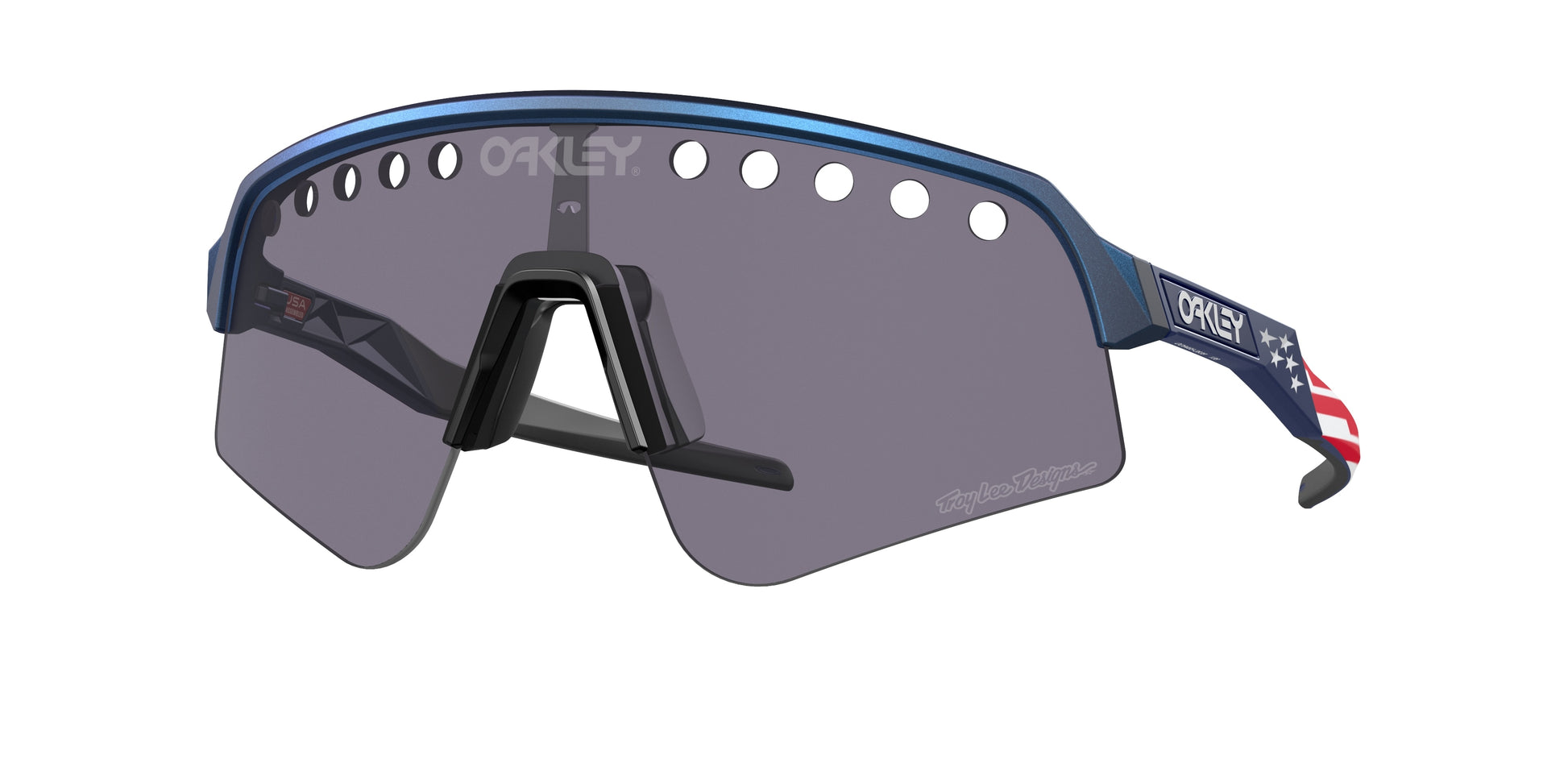Oakley SUTRO LITE SWEEP OO9465 Shield Sunglasses  946528-Troy Lee Designs Blue Colorshift 39-138-139 - Color Map Blue