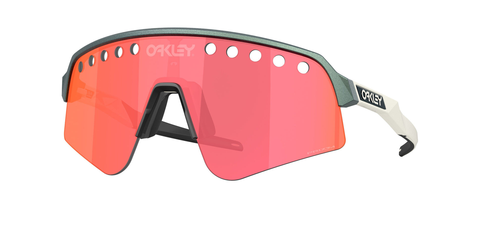 Oakley SUTRO LITE SWEEP OO9465 Shield Sunglasses  946531-Matte Silver/Blue Colorshift 39-138-139 - Color Map Silver