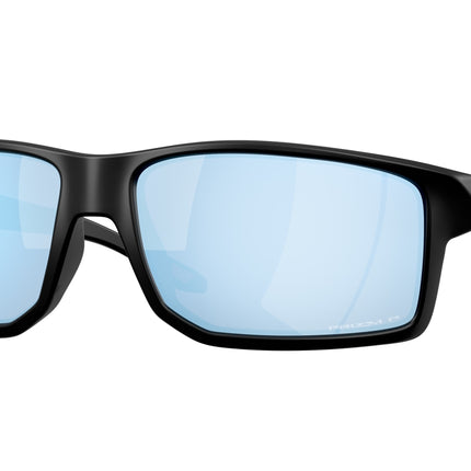 Oakley GIBSTON XL OO9470 Rectangle Sunglasses  947004-Matte Black 62-133-17 - Color Map Black