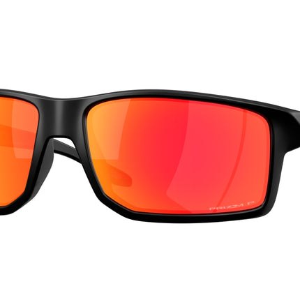 Oakley GIBSTON XL OO9470 Rectangle Sunglasses  947006-Matte Black 62-133-17 - Color Map Black