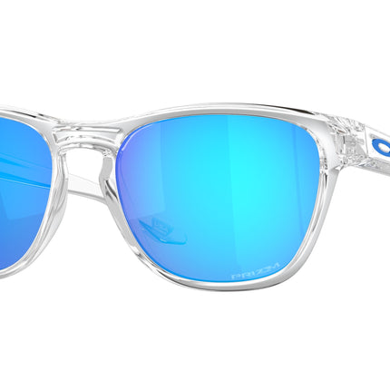 Oakley MANORBURN OO9479 Square Sunglasses  947906-Polished Clear 56-149-17 - Color Map Transparent