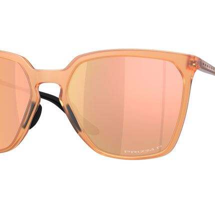 Oakley SIELO SQ OO9480 Rectangle Sunglasses  948004-Matte Transparent Ginger 57-141-18 - Color Map Brown