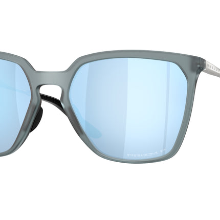 Oakley SIELO SQ OO9480 Rectangle Sunglasses  948006-Matte Crystal Black 57-141-18 - Color Map Grey