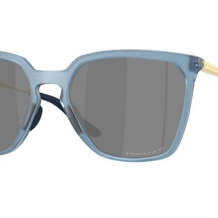 Oakley SIELO SQ OO9480 Rectangle Sunglasses  948012-Matte Transparent Abyss 57-141-18 - Color Map Blue